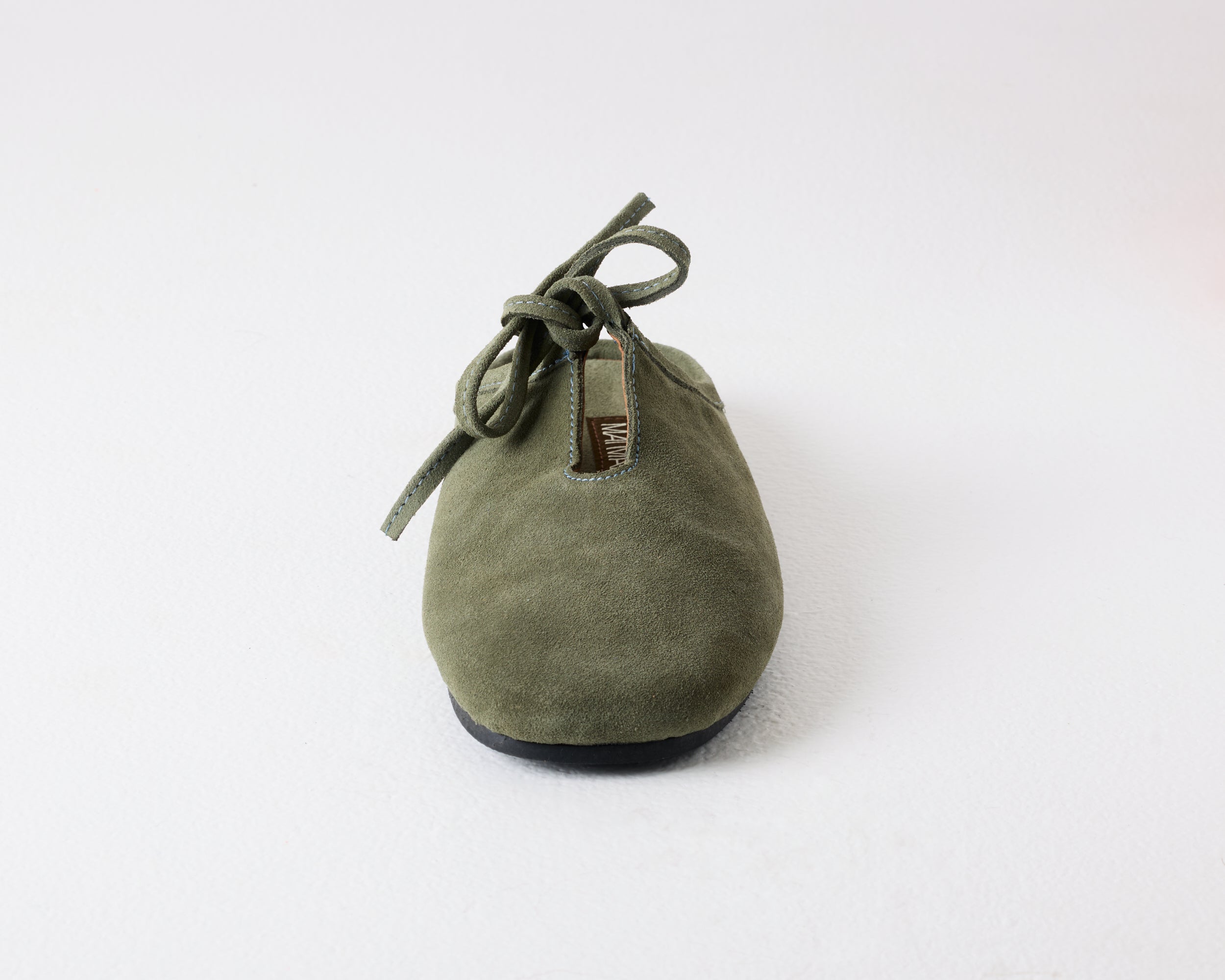 Quin Suede Mule Khaki