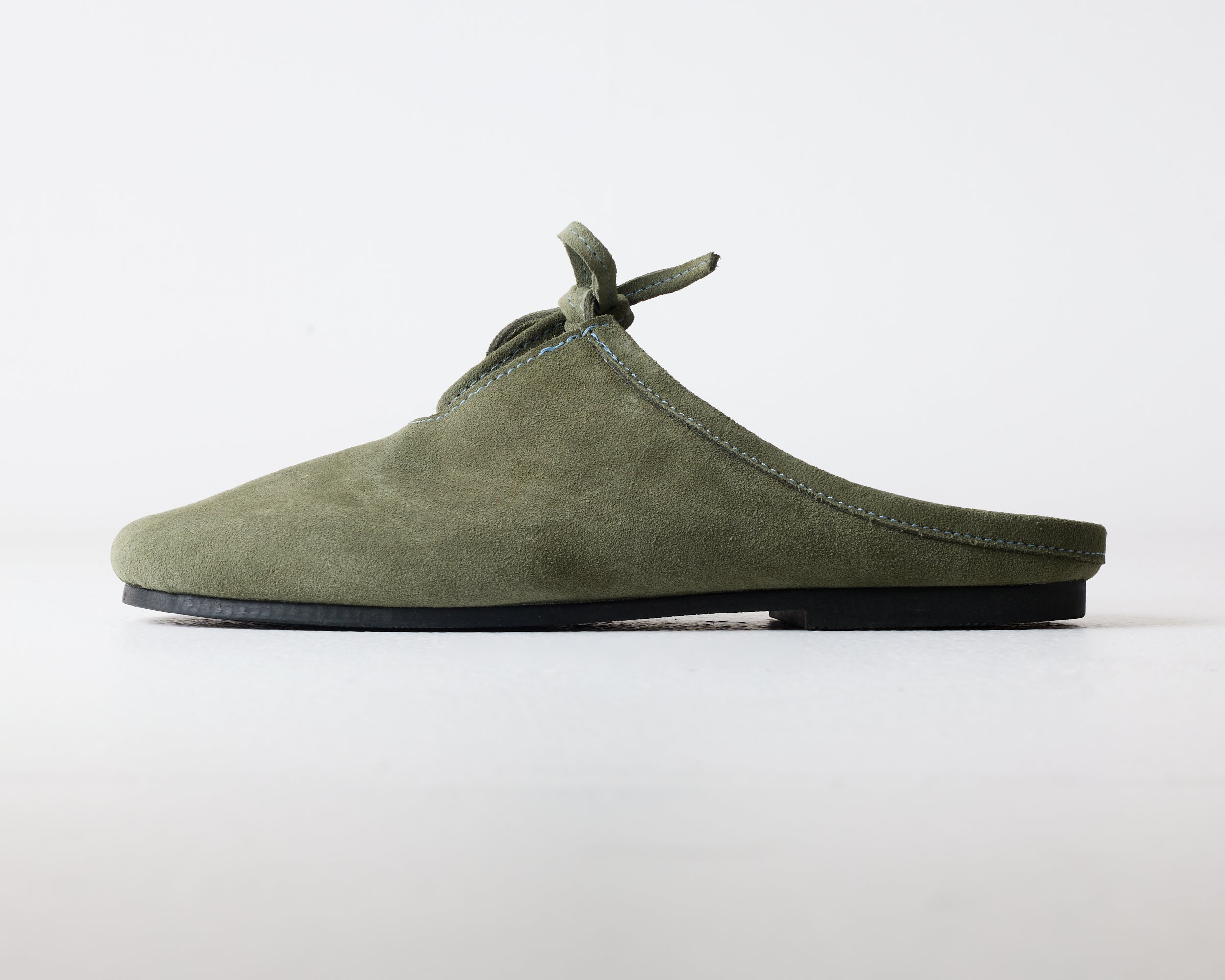 Quin Suede Mule Khaki