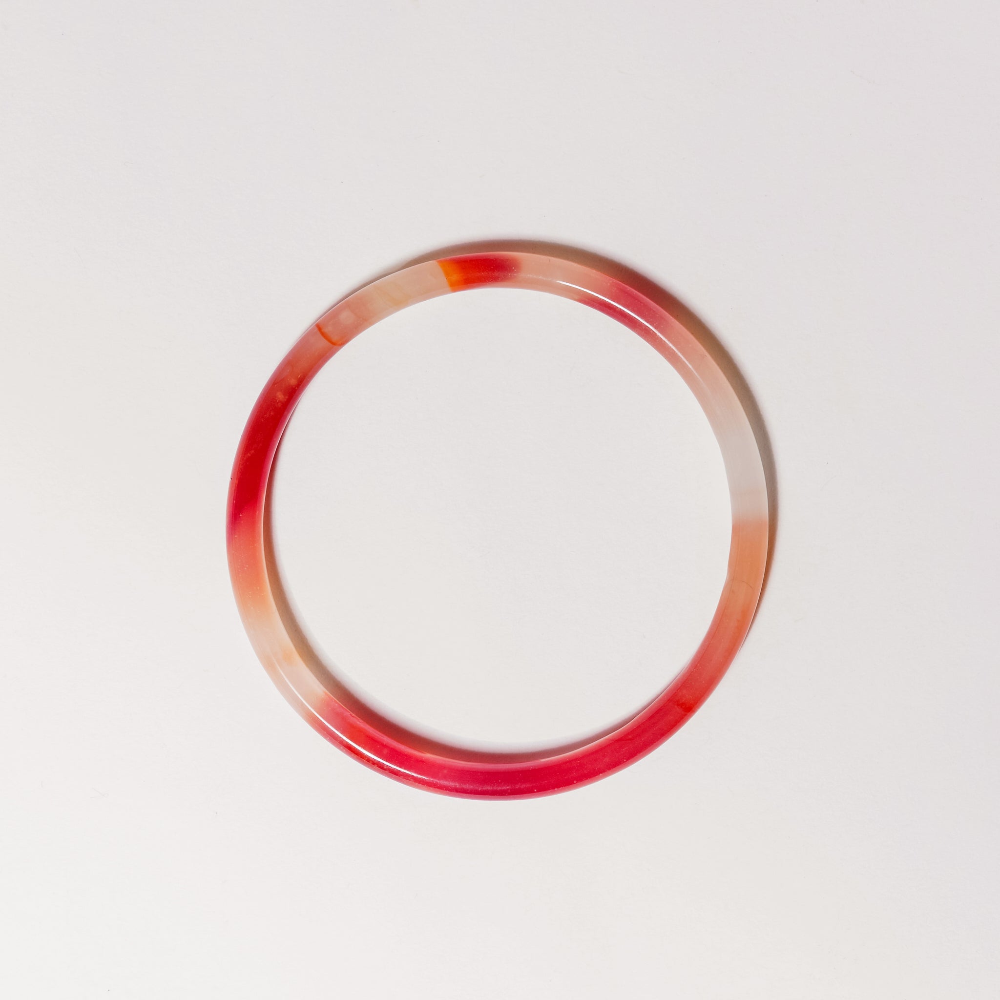 Vani Glass Bangle Frosted Flame 6mm