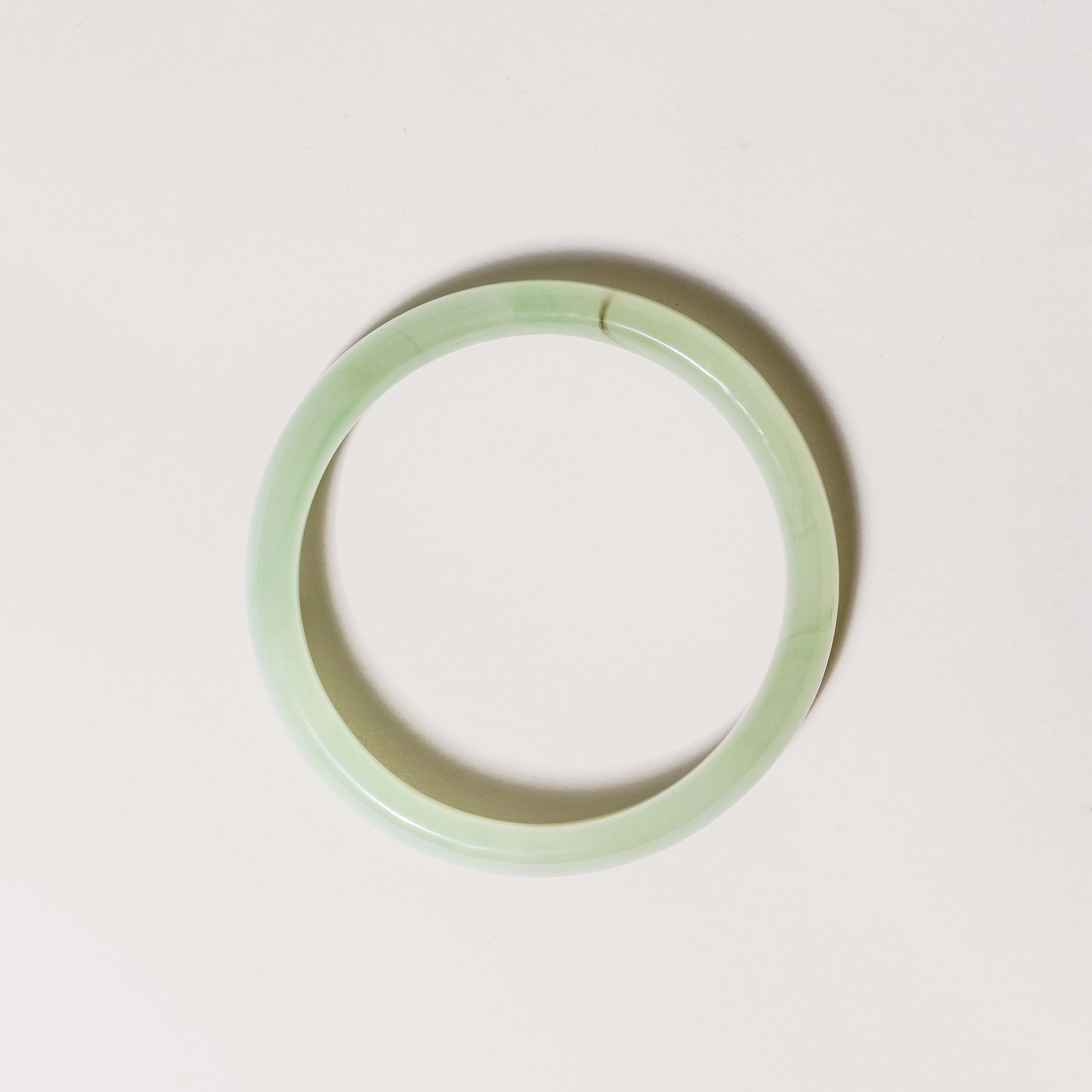 Vani Glass Bangle Pearly Mint 10mm