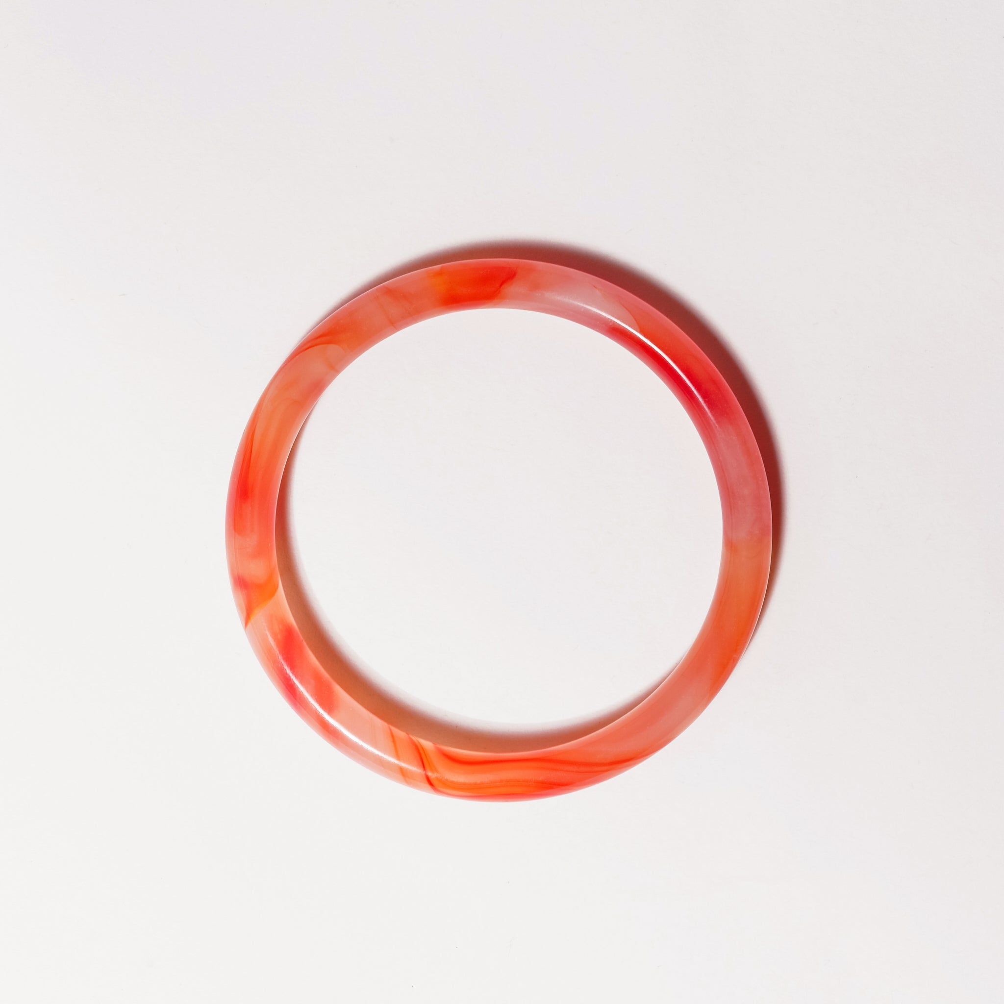 Vani Glass Bangle Frosted Flame 8mm