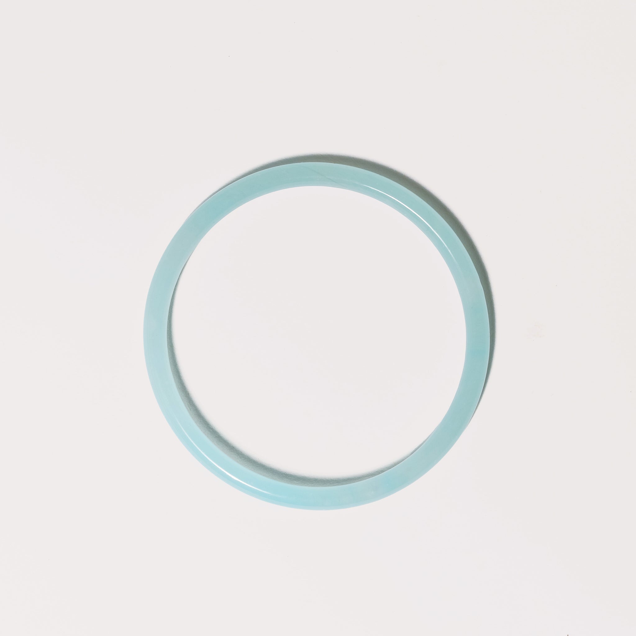 Vani Glass Bangle Icy Blue 6mm